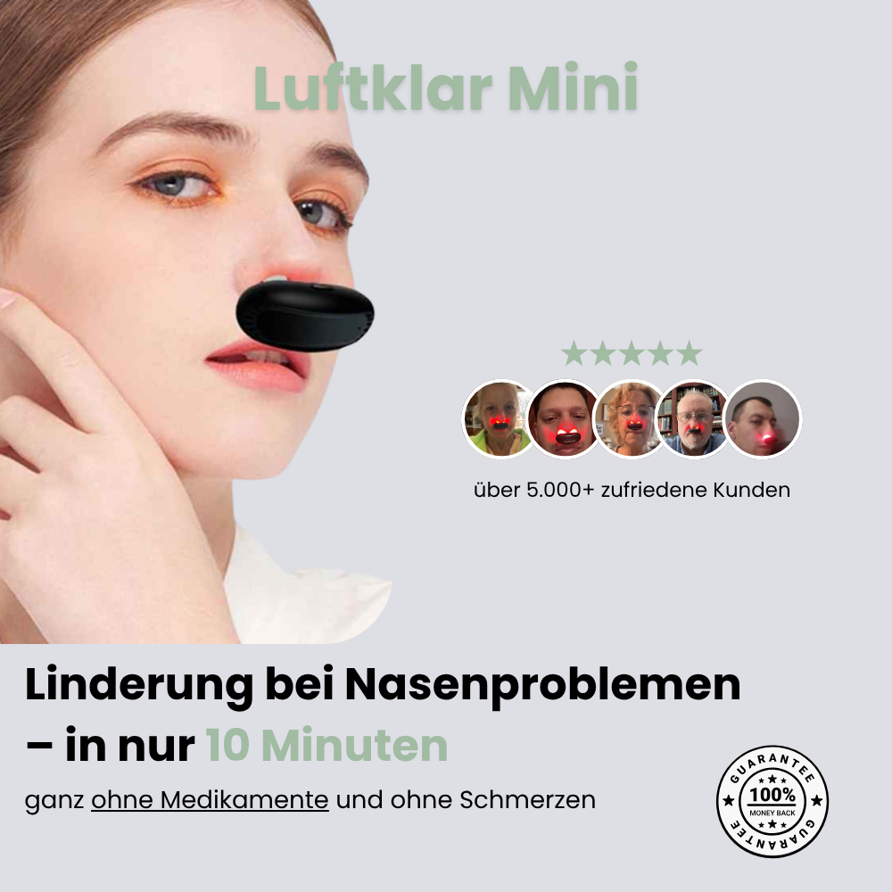 Luftklar Mini – Die praktische Soforthilfe bei verstopfter Nase