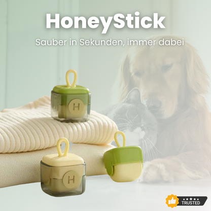 HoneyStick™ - Dein treuer Begleiter gegen Tierhaare und Fussel