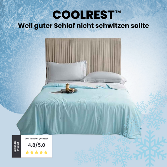 CoolRest™ - Die Decke, die dich runterkühlt.