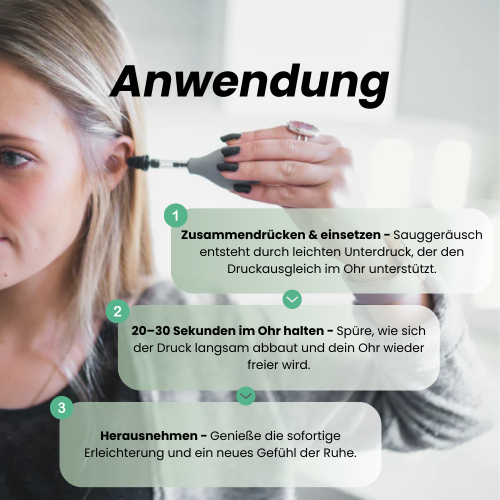 EarRelief - Druck raus. Freiheit rein.