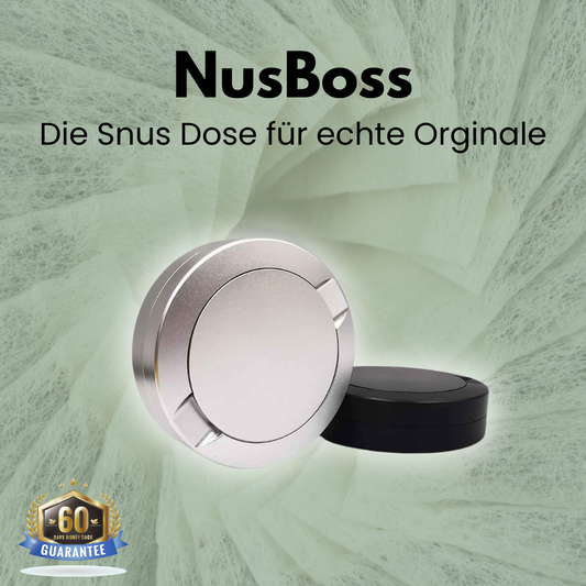 NusBoss - Die Snus Dose für echte Originale